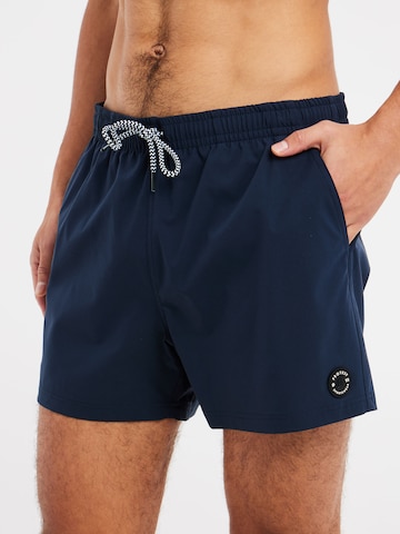 PROTEST Badeshorts 'PRTYESSINE' in Blau