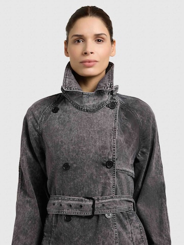 Manteau mi-saison 'Enza' khujo en noir