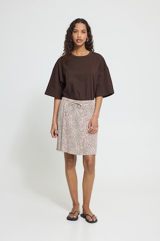 ICHI Shirt 'IHPALMER' in Brown