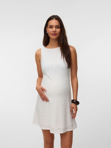 Vero Moda Maternity Summer dress 'VMMTassa' in White: front