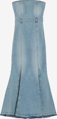 Bershka Sukienka w kolorze niebieski: przód