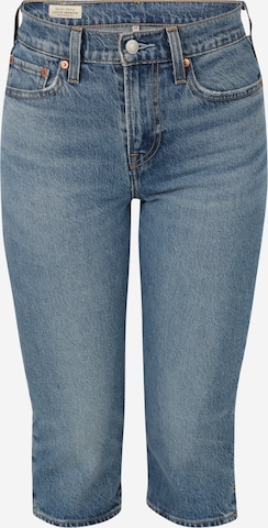 mėlyna LEVI'S ® Prigludęs Džinsai 'Wedgie Capri': priekis