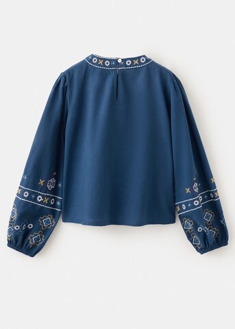 MANGO KIDS Blouse 'Rania' in Blue