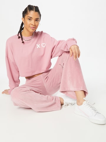 Sweat-shirt 'Salma' ABOUT YOU Limited en rose