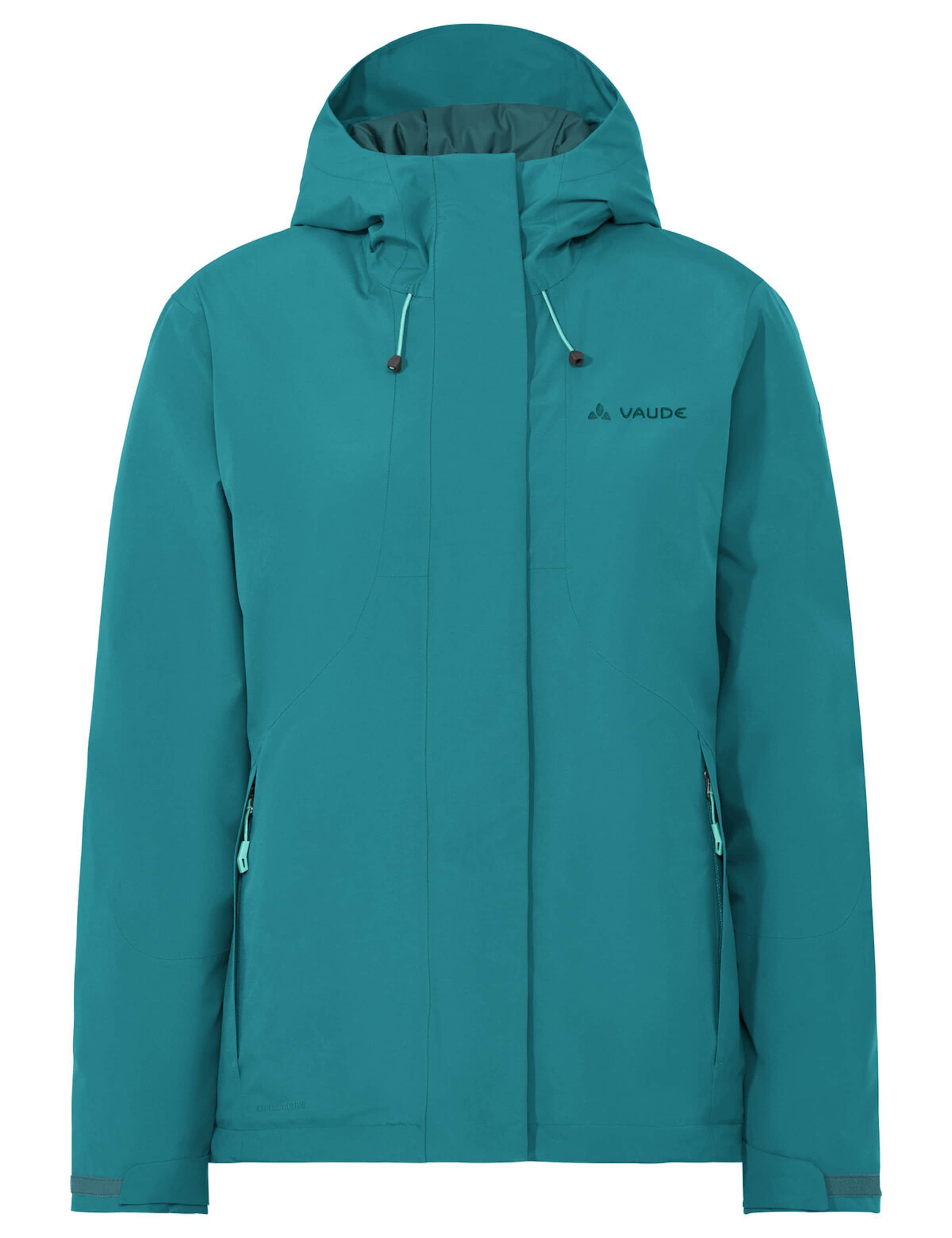 VAUDE Outdoorjacke 'Rosemoor II' in Grün: Vorderseite