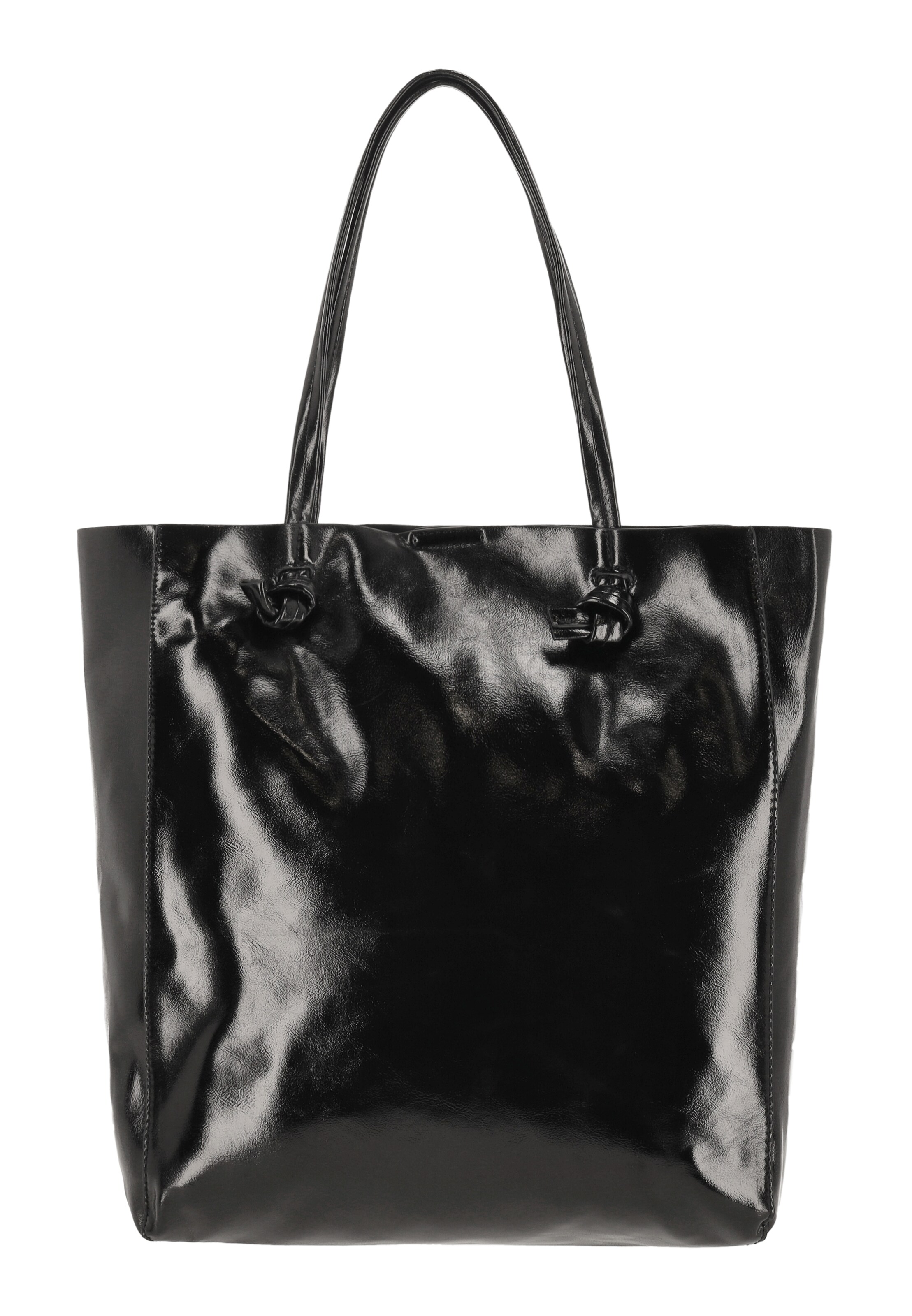 faina - Shopper em preto: frente