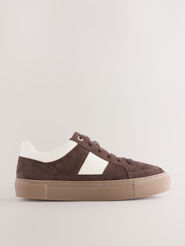 Sneaker low de la Next pe maro
