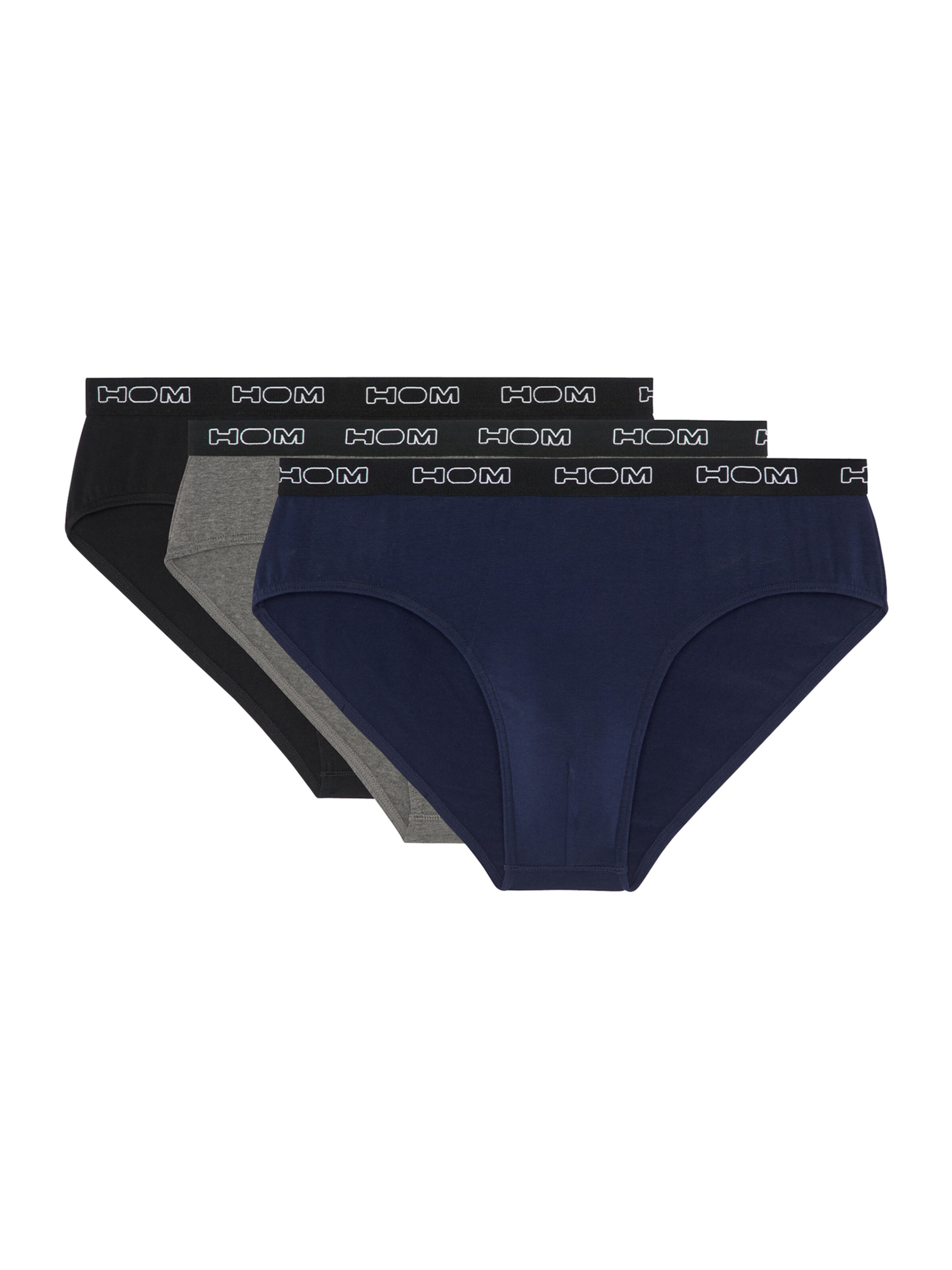 Slip di HOM in blu: frontale