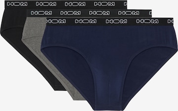 Slip di HOM in blu: frontale