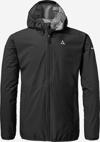 Schöffel Outdoor jacket in Black: front