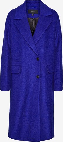 VERO MODA Přechodný kabát 'Mabel' – modrá: přední strana