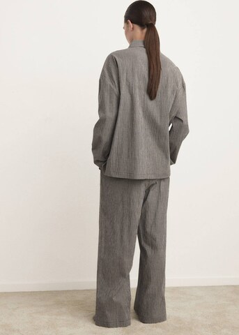 MANGO Pyjama 'Lungo' in Braun