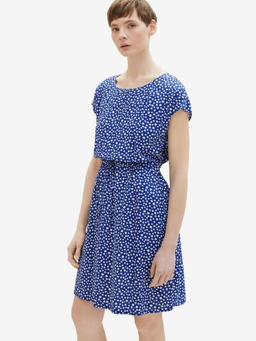 TOM TAILOR DENIM Summer Dress in Blue: front