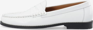 Bianco Mocassins 'Pop' in Wit: voorkant