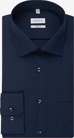 SEIDENSTICKER Regular fit Business Shirt ' Regular ' in Blue