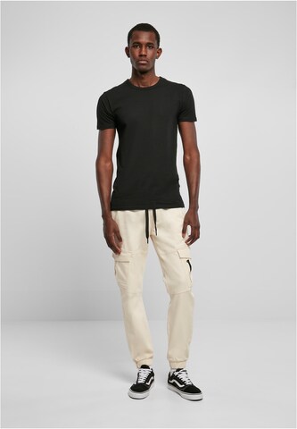 SOUTHPOLE Tapered Cargo trousers in Beige