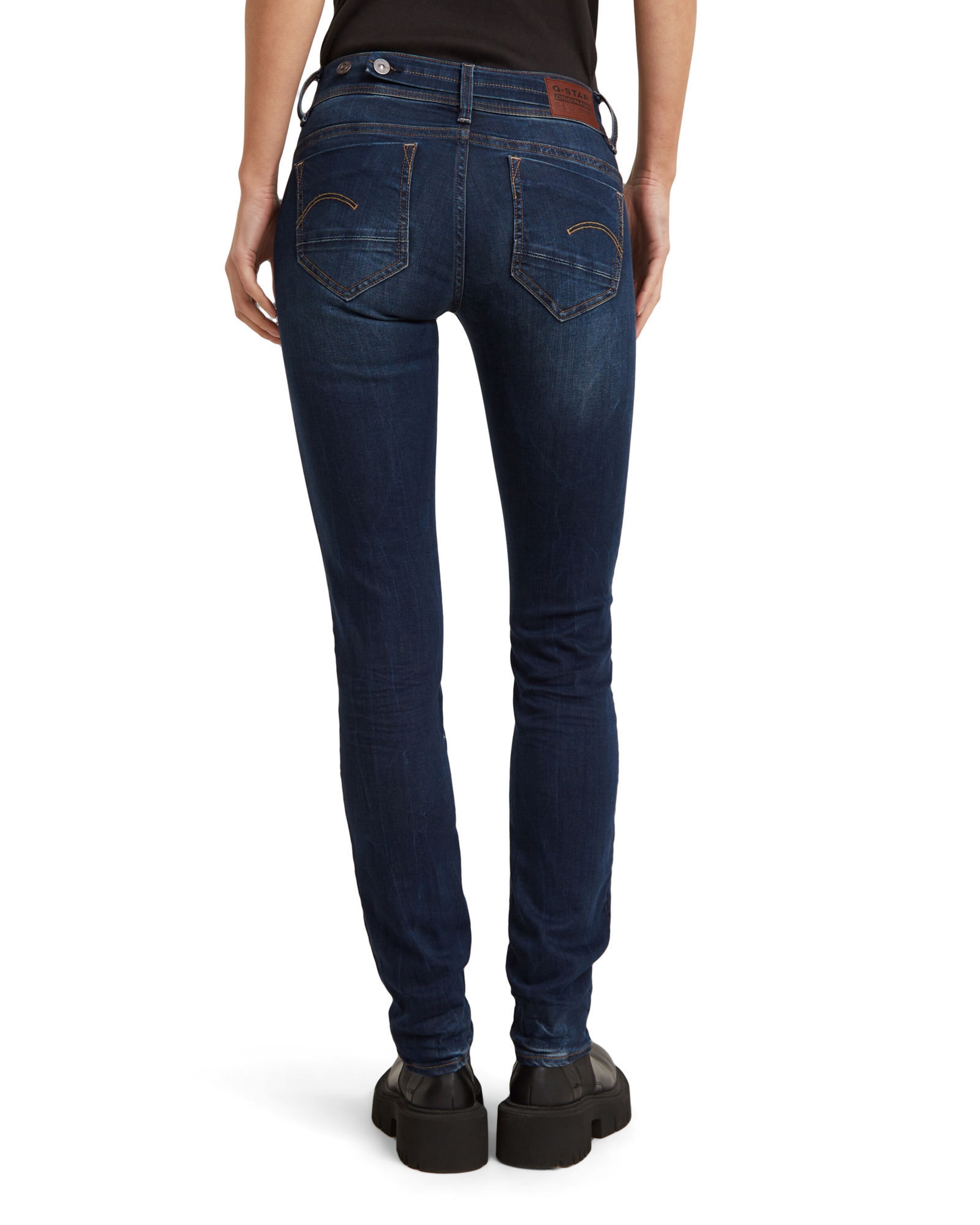 G-STAR Regular Farkut 'Midge Straight' värissä sininen