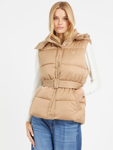 GUESS Vest in Beige: front