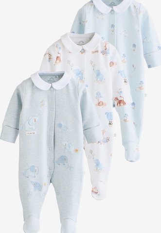 Pijamale de la Next pe albastru: față