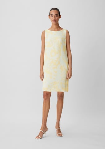 COMMA Kleid in Gelb