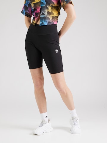 Skinny Pantalon 'Adicolor Essentials' ADIDAS ORIGINALS en noir : devant