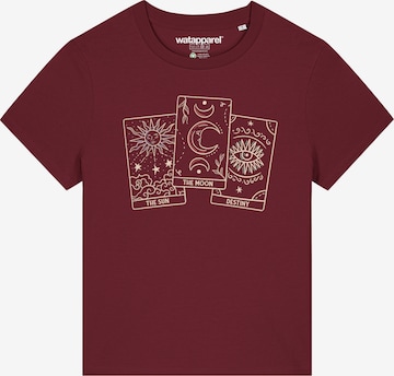 Watapparel Shirt 'Tarot Set' in Red: front