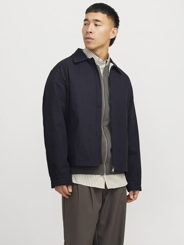 JACK & JONES Übergangsjacke in Schwarz: Vorderseite