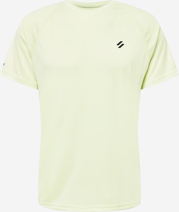 Superdry Funkční tričko – zelená: přední strana
