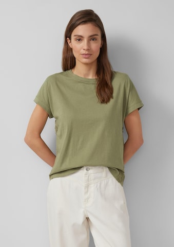 T-shirt s.Oliver en vert : devant