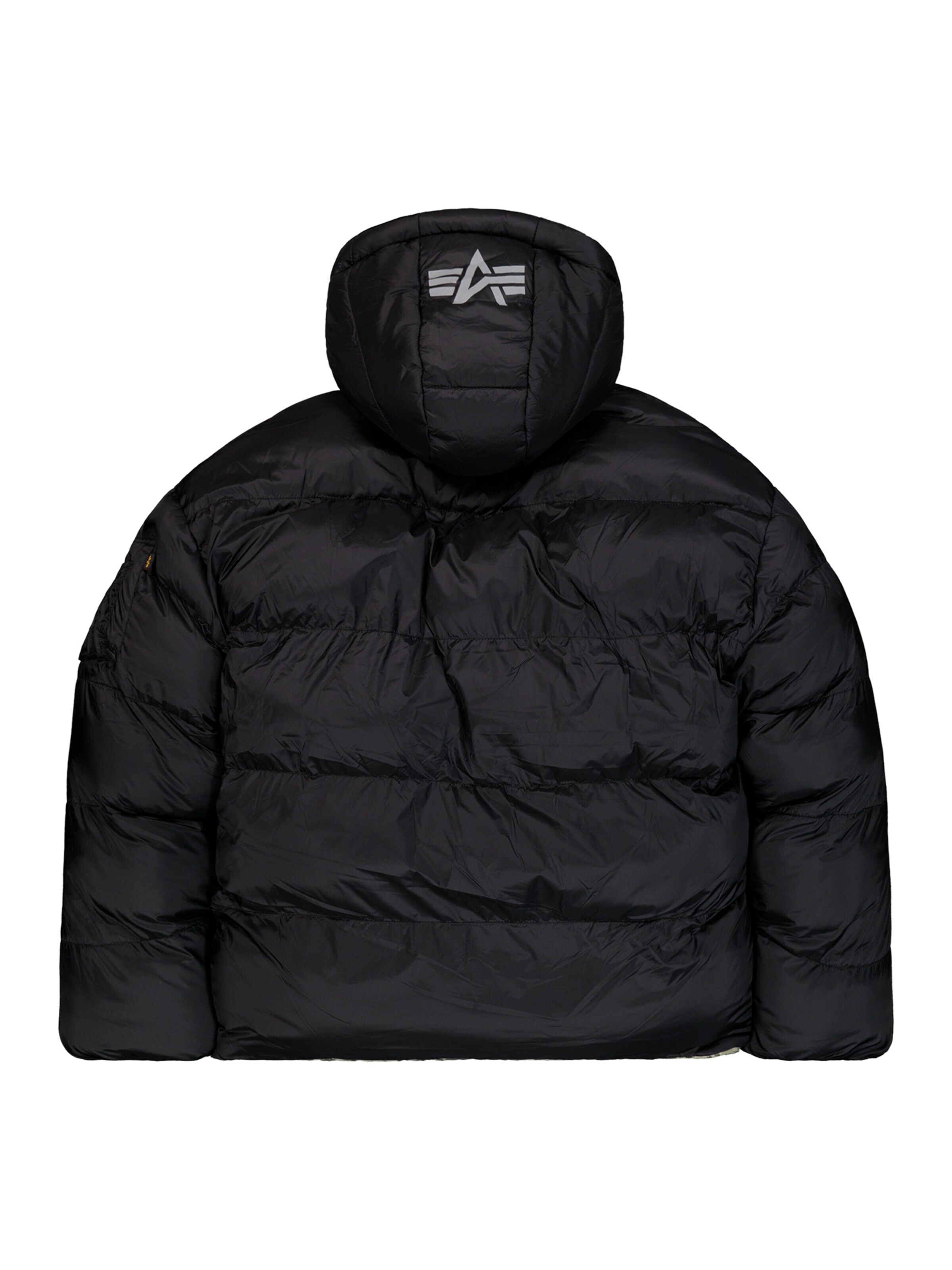 ALPHA INDUSTRIES Winter Jacket 'MA-1' in Black