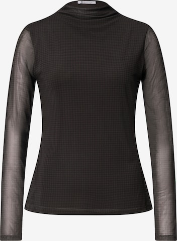 STREET ONE Shirt in Braun: Vorderseite