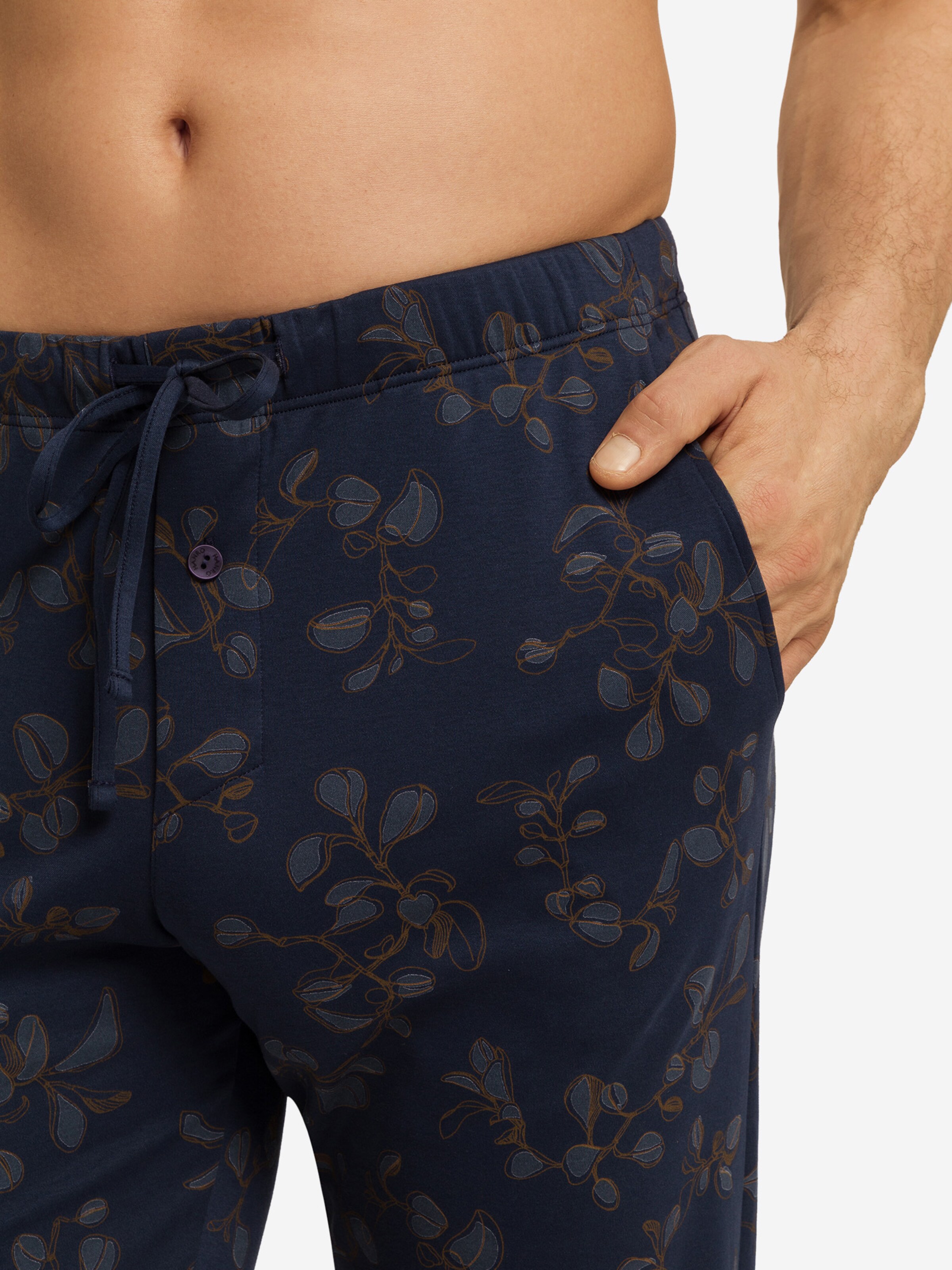 Pantalon de pyjama ' Night & Day ' Hanro en bleu