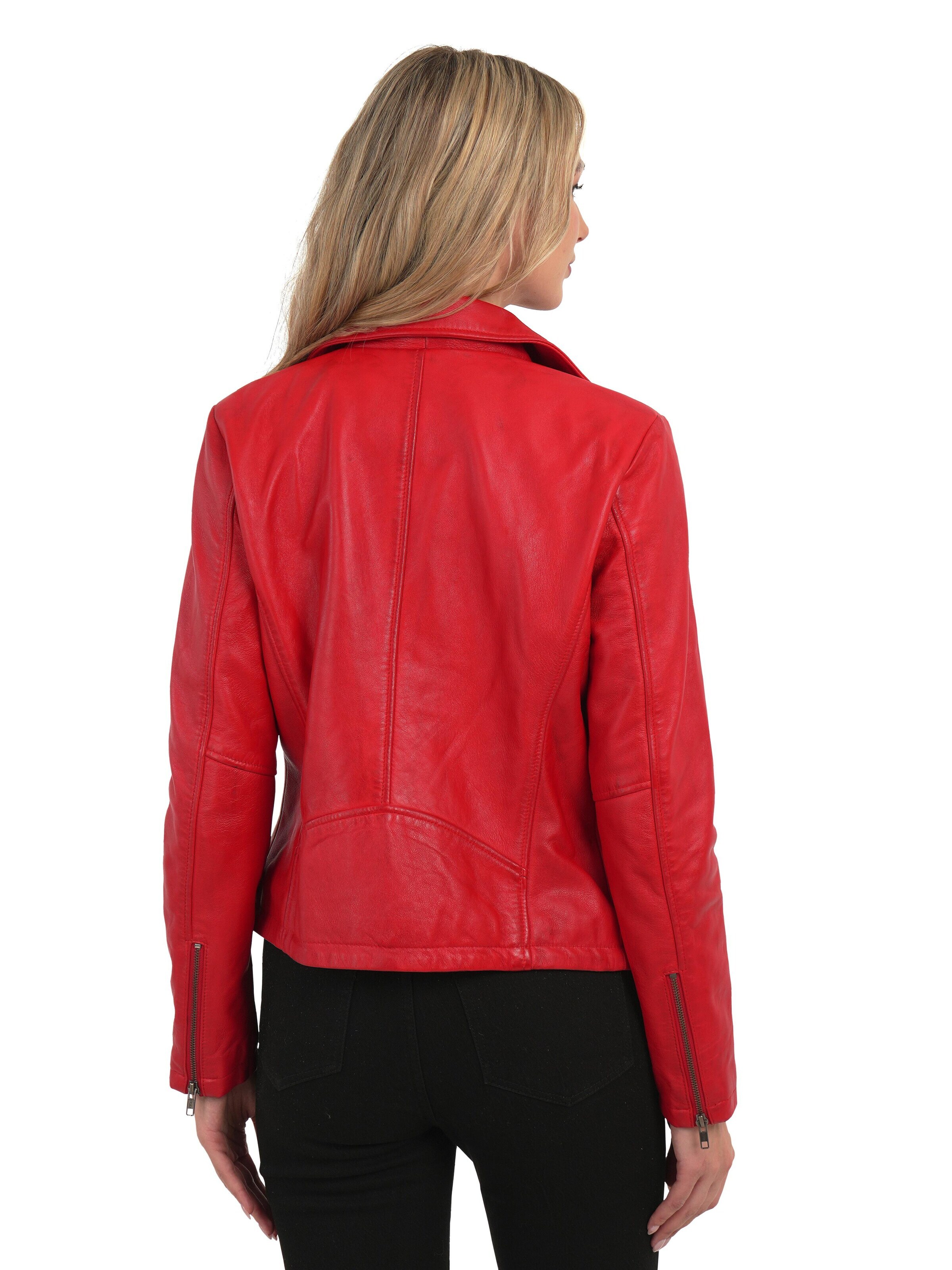 Chic and Clicks - Chaqueta de entretiempo 'Midnight' en rojo