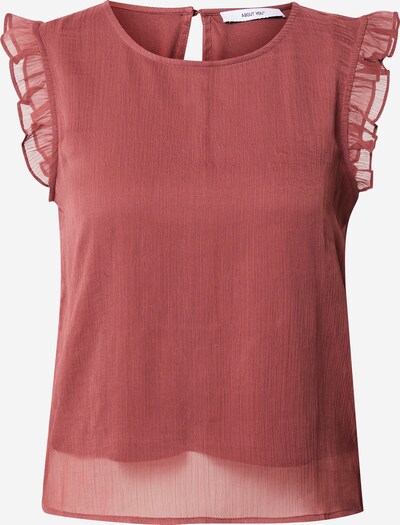ABOUT YOU T-shirt 'Marou' en rouge rouille, Vue avec produit