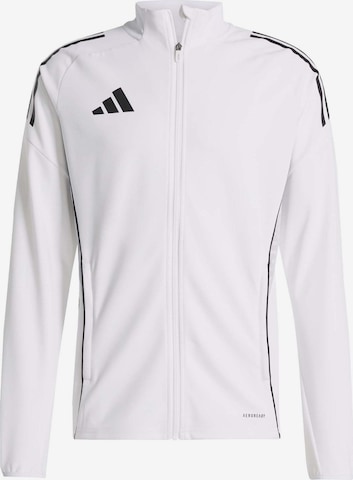 Vestes d’entraînement 'Tiro 25' ADIDAS PERFORMANCE en blanc : devant