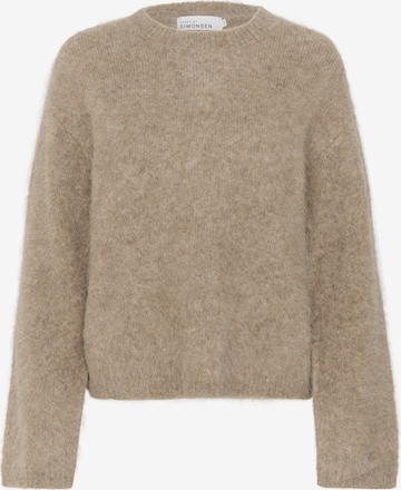 KAREN BY SIMONSEN Pullover 'Teoline' i beige: forside