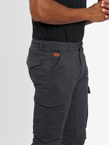 Alessandro Salvarini Tapered Cargobroek in Grijs
