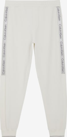 Calvin Klein Tapered Pants in Beige: front