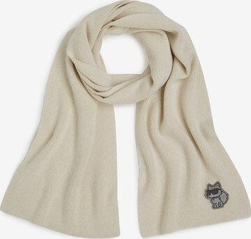 Karl Lagerfeld Scarf 'Ikonik' in White