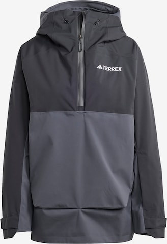 ADIDAS TERREX Outdoor Jacket 'Xperior 2L' in Grey: front
