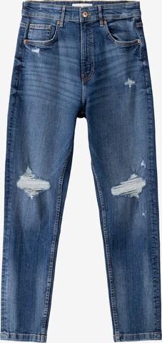 Bershka Jeans in Blauw: voorkant