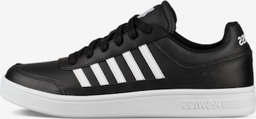 K-SWISS Platform trainers 'Court Chasseur' in Black: front