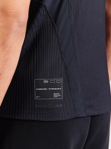 NIKE - Camisa funcionais 'Pro' em preto
