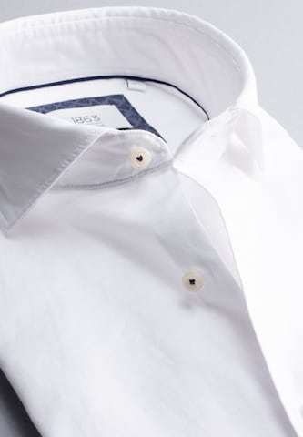 ETERNA Slim fit Button Up Shirt in White