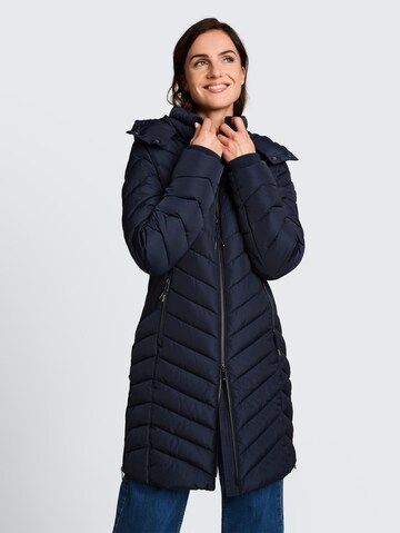 TOM TAILOR Winter coat in Blue: front