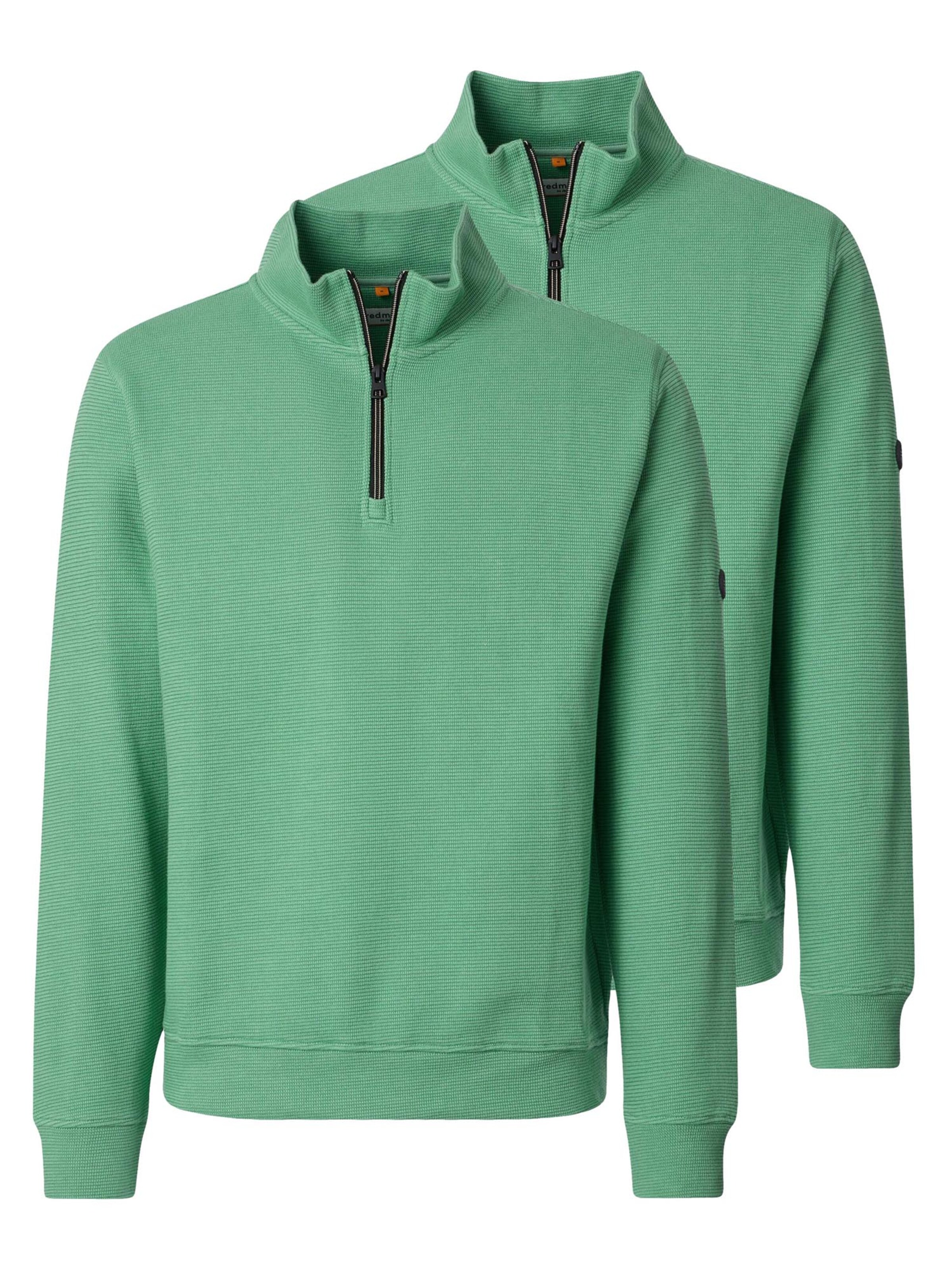 redmond Sweater 'Basic' in Green: front