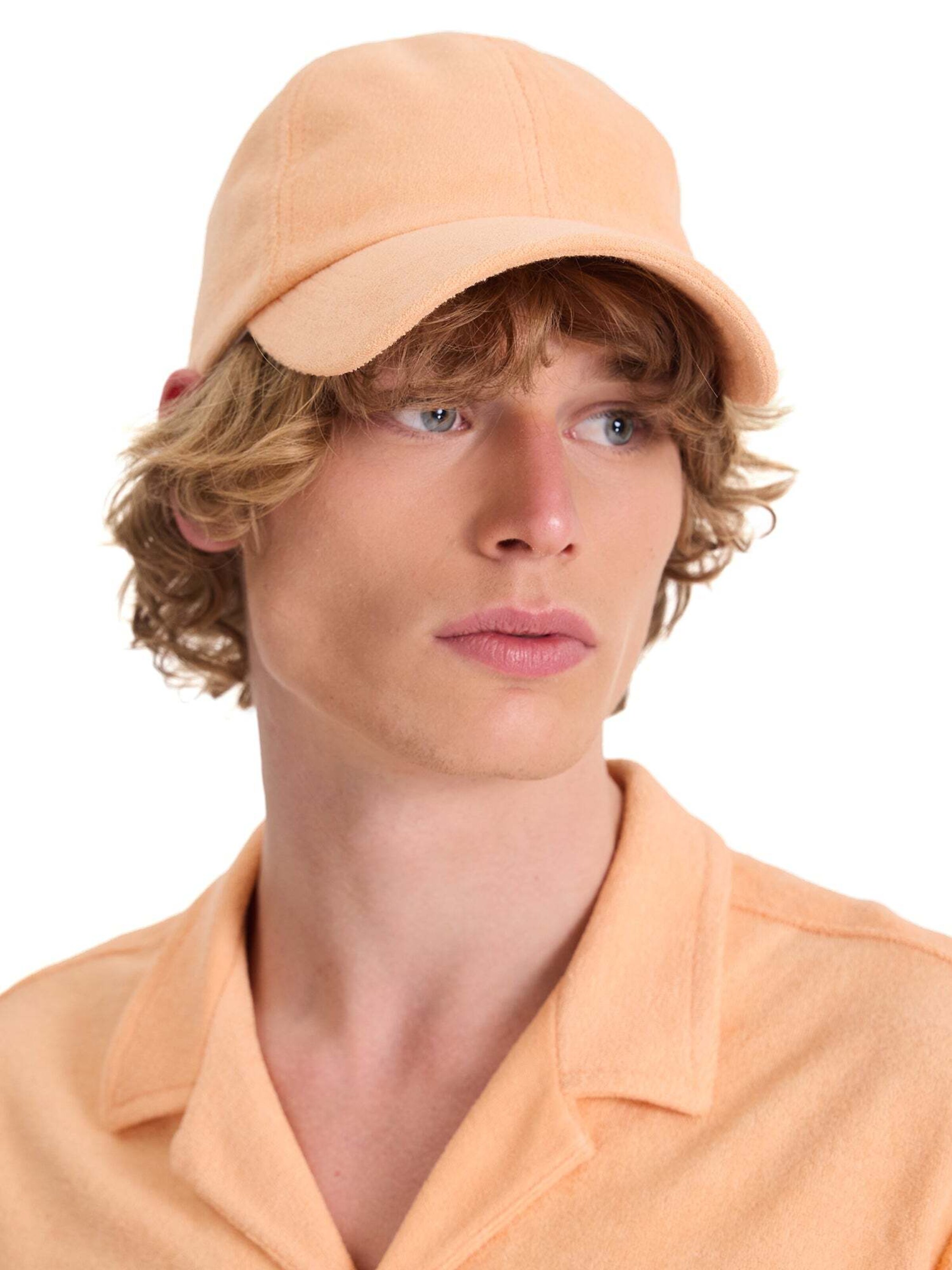 Cappello da baseball di WESTMARK LONDON in arancione: frontale