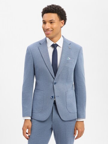 Thomas Goodwin Slim fit Business Blazer in Blue: front