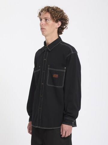 Volcom Comfort Fit Hemd 'Levelstone' in Schwarz