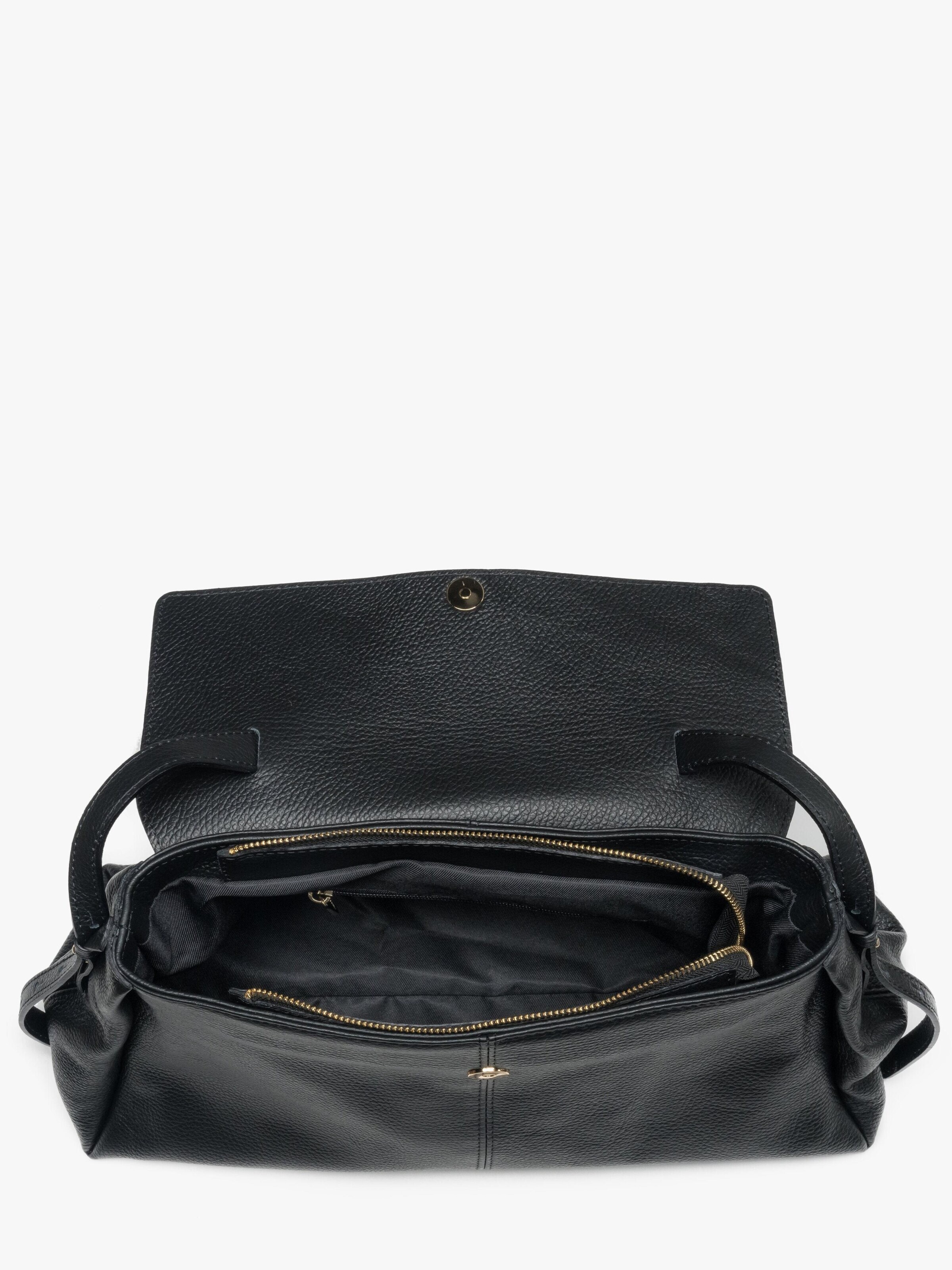 Estro Handbag '427' in Black